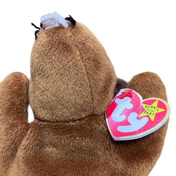 TY Beanie Babies Collection Kids Bucky The Beaver Style 4016 1995 - Picture 3 of 7
